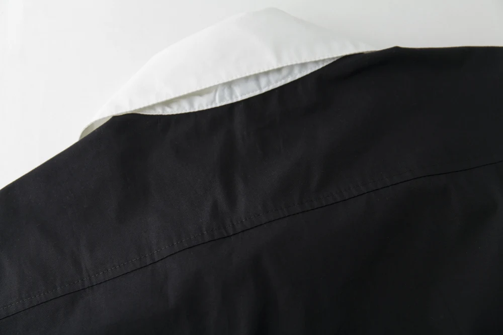 2021 latest designs casual shirts for man vintage bowling black white cotton button up rockabilly shirt