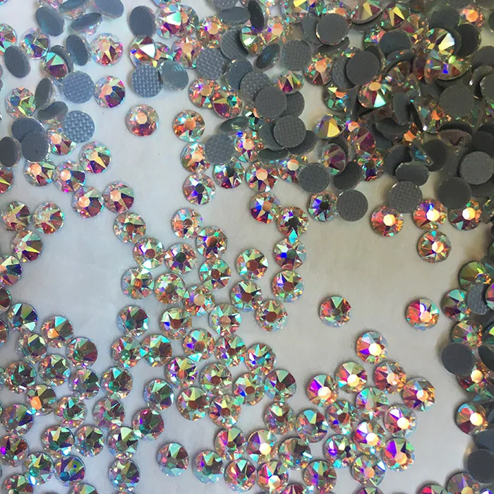 Sparkly 16 Cutting Faces Hot fix Rhinestone 2088 Hot fix Crystal Rhinestone