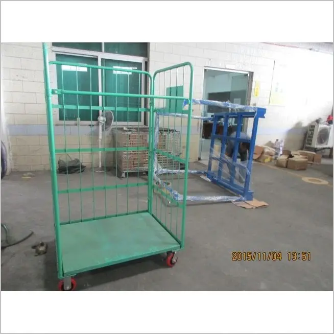 Professional 4 Sides Cargo Storage Roll Container For Wholesales