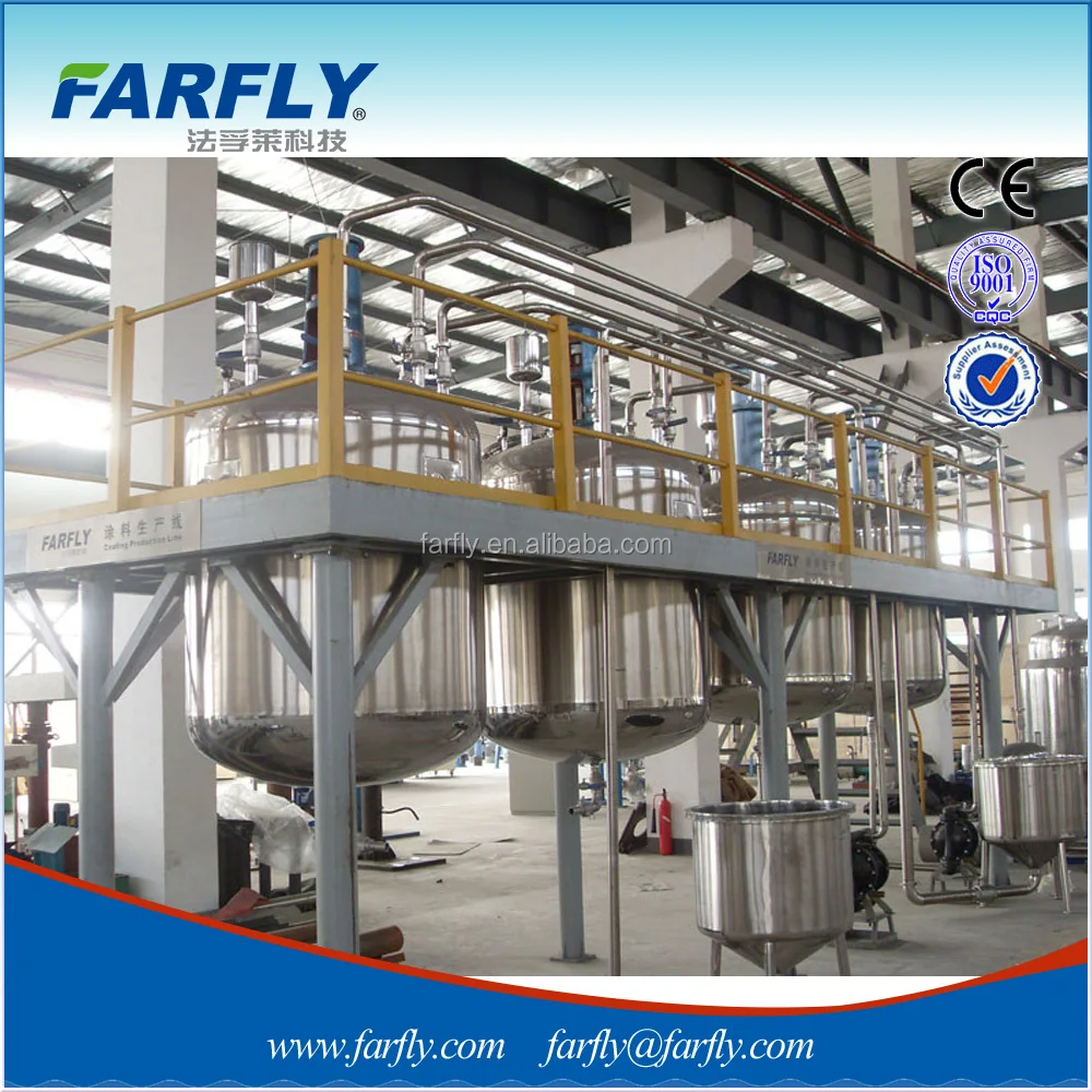 Цветная линия FARFLY по производству цветного покрытия автоматическое