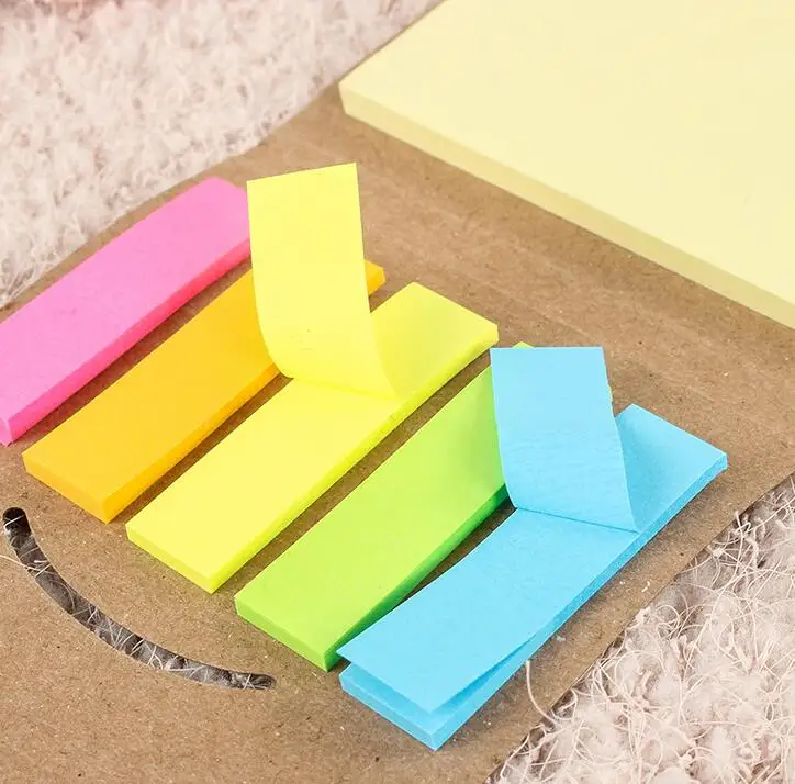 
Promotional Gifts Small Sticky Notes With Custom Logo 7 x 7 cm Brown Kraft Cover Sticky Notes With Memo Pad 2019 