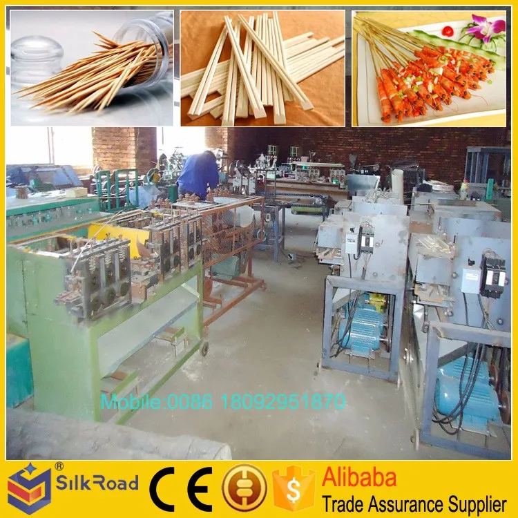 High Efficiency automatic bamboo toothpick making machine