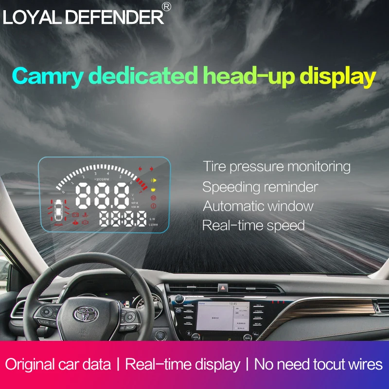 
Easy to install for OBD2 Car HUD with Full Functions Head Up Display For Toyota Camry 2018 