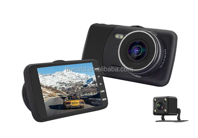 T600 hidden camera 1080p dash cam user manual 4.0inch metal body vehicle blackbox dvr dual lens