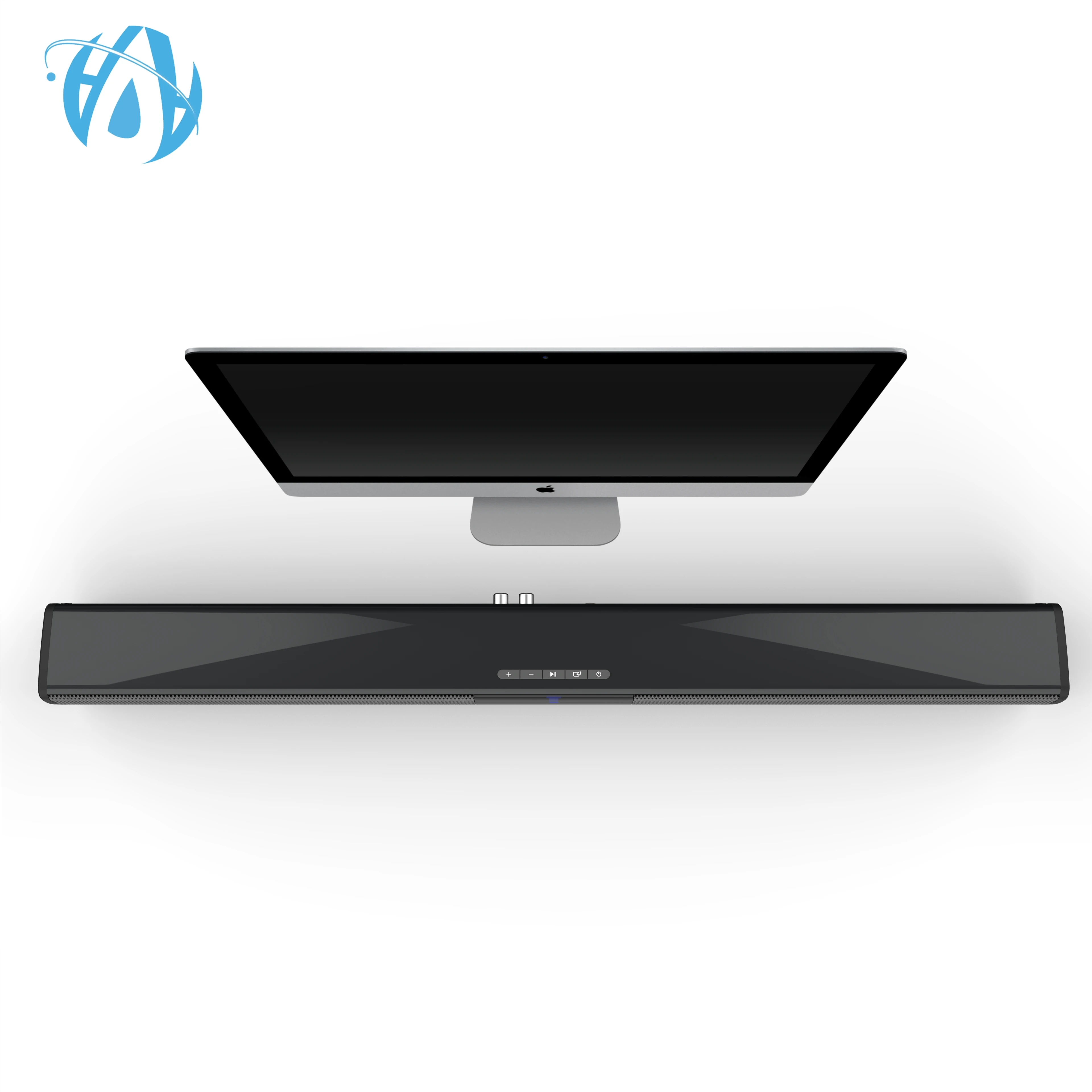 Good price V5.0 black slim bluetooth home theater system soundbar with USB/TF card/AUX  for TV Box Audio