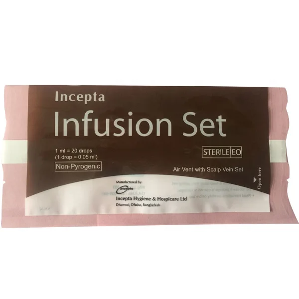 medical Critical Ambulance with portable anal ventillator packaging back-sealing side-sealing pouch