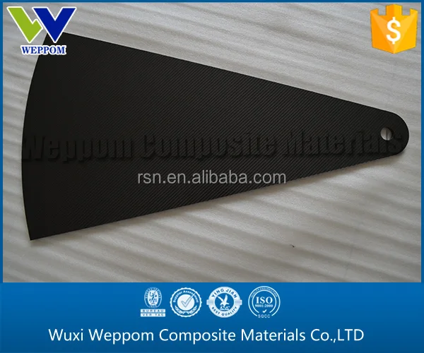 Professional Custom 3k carbon fiber plate CNC machining / cnc cutting sheet