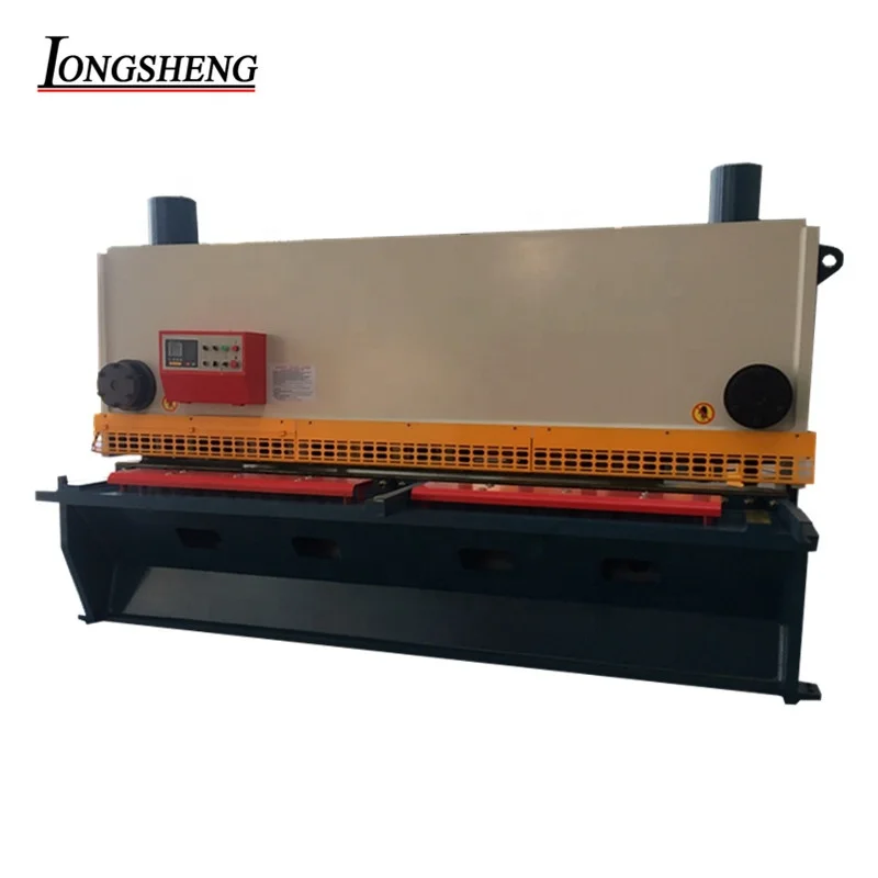 CE &ISO China factory types aluminum steel sheet metal plate hydraulic shearing machine hand guillotine shear