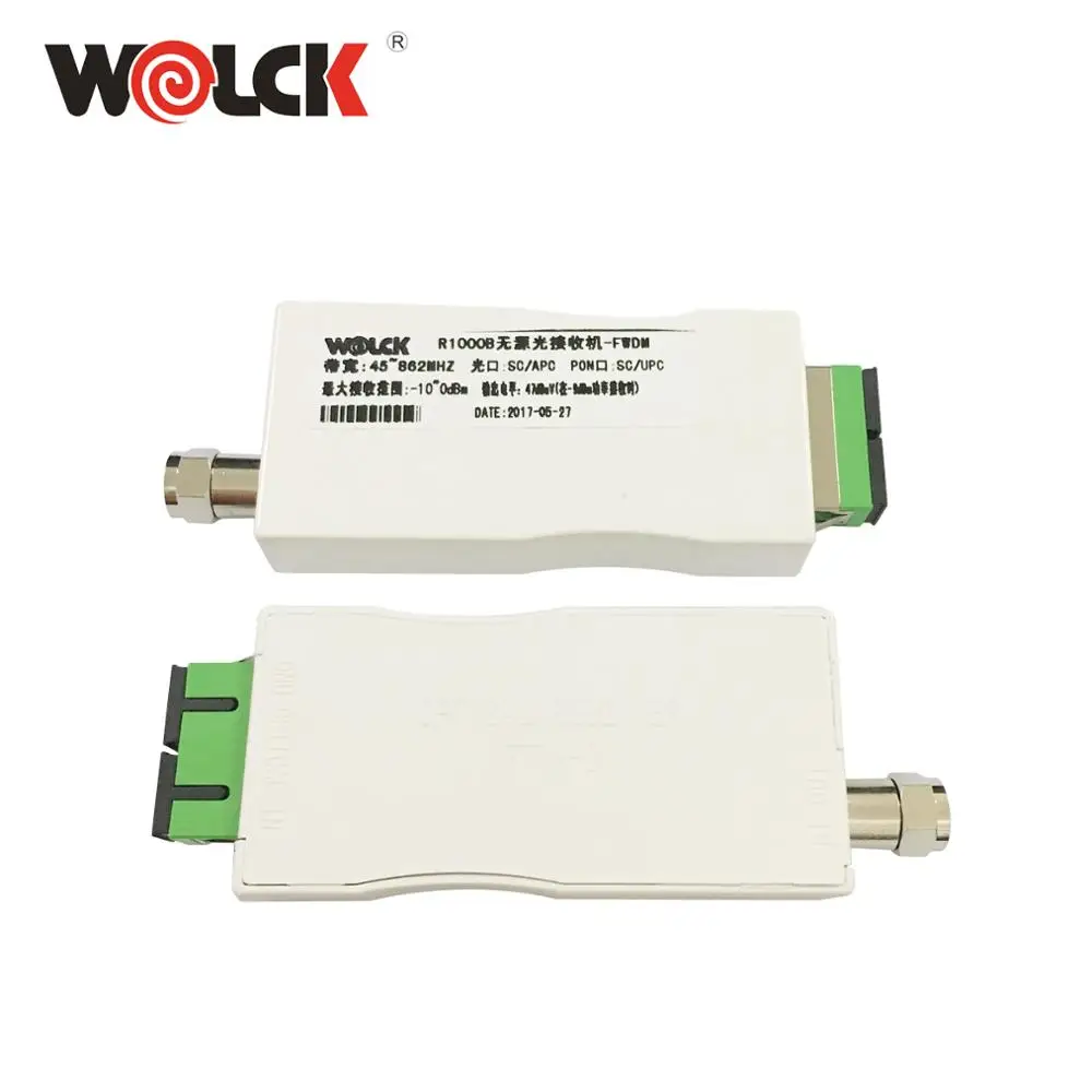 Оптическое волокно ftth оптический узел микро-узел с источником питания VR-860MS RF out