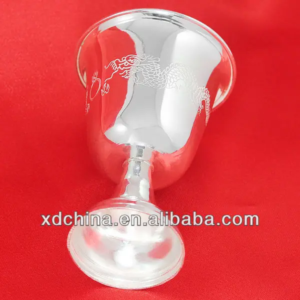 XD XS018-1 Chinese 990 Pure Silver Kiddush Cup Wholesale Silver Cup