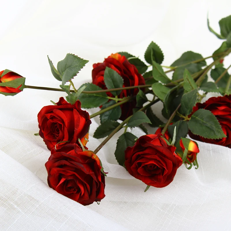 real touch wholesale artificial wedding decoration artificial flowers for sale flower rose silk flower heads preserved peony