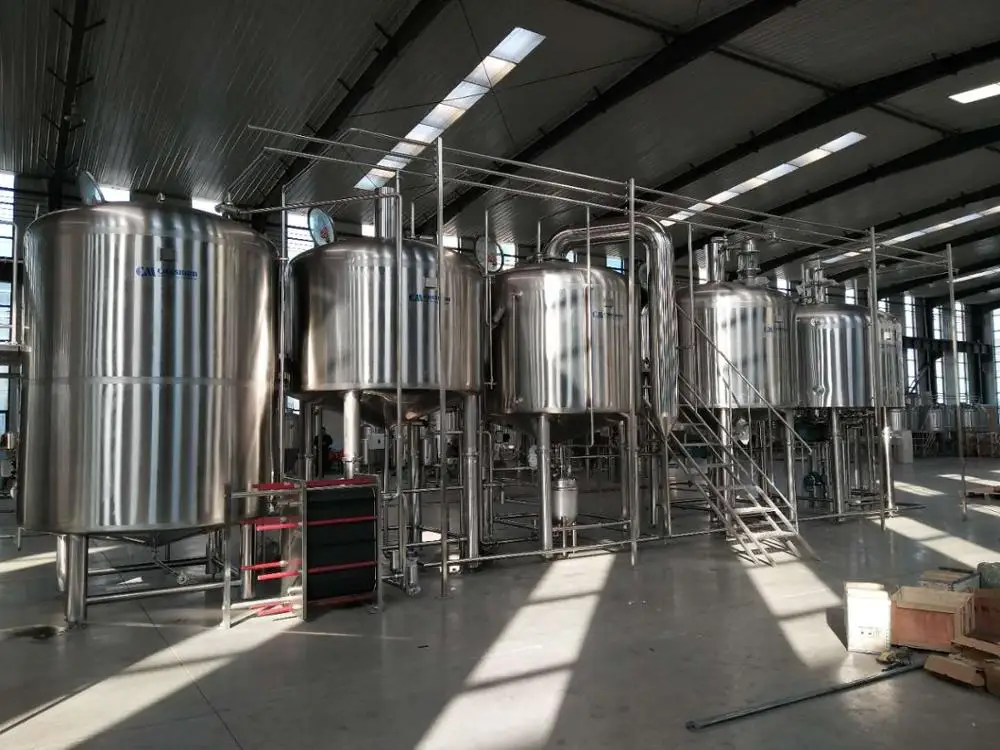 China Tonsen 100 litre beer brewery brewhouse system with mash lauter boiler