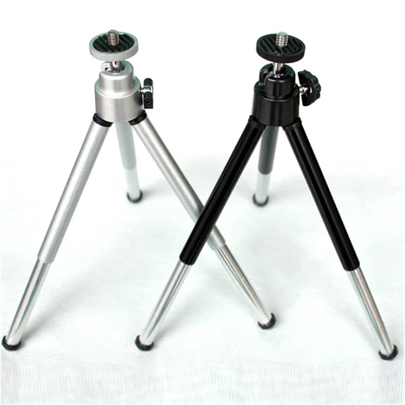 Alloy Mini Flexible Tripod 2 Section Stand Holder for Projector Camera Aluminum Desktop Tripod for xiaomi Mobile Phone