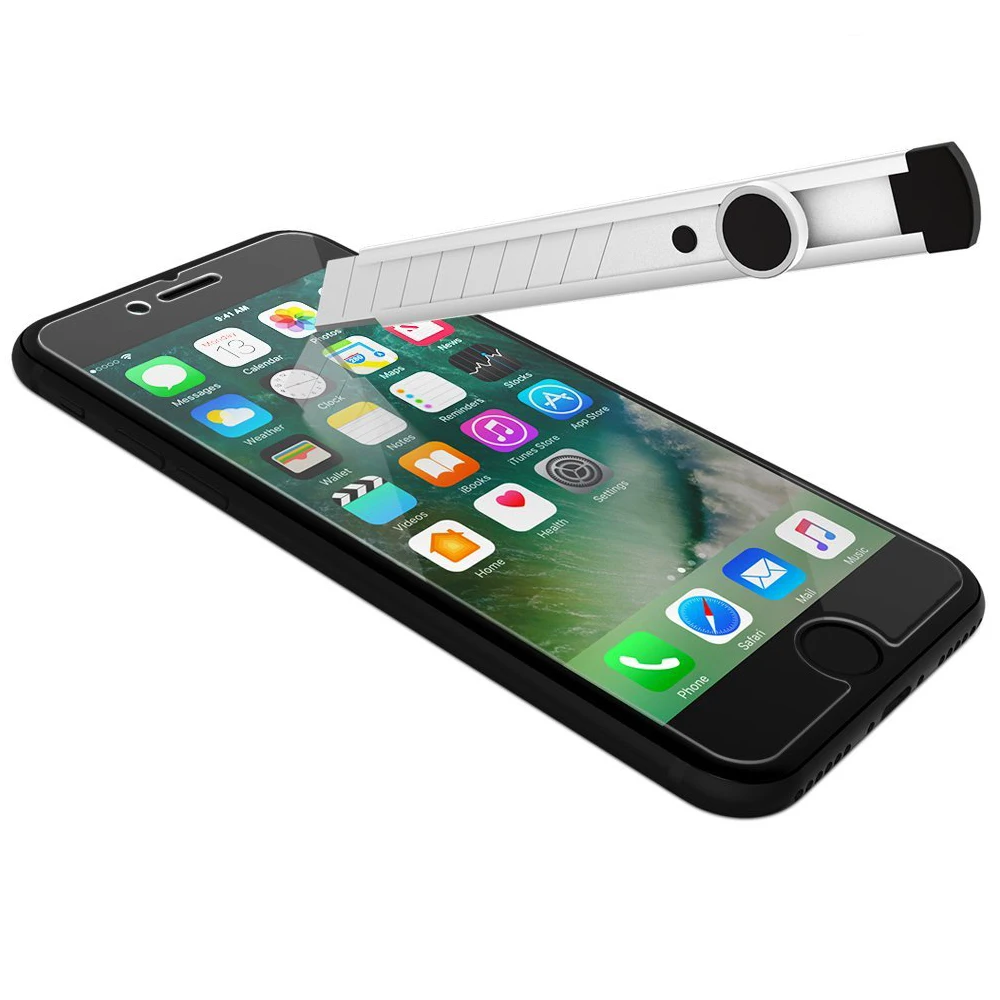 New Premium Mobile Phone Tempered Glass Screen Protector For Iphone 8 8 plus