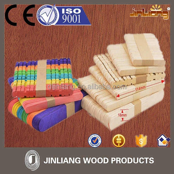 Hot Sale wooden ice stick craft
