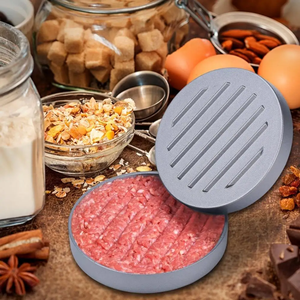 
Hot Selling Heavy Duty Non stick Stuffed Burger Press, Burger Maker, Patty Mold Hamburger Press 