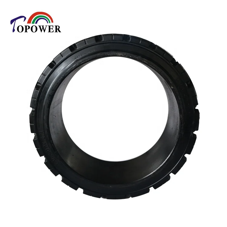 Press on solid tire 22x8x16 22x9x16 Solid forklift tires