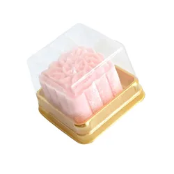 Прозрачные квадратные блистерные пластиковые одноразовые коробки для пищевых продуктов для домашних животных