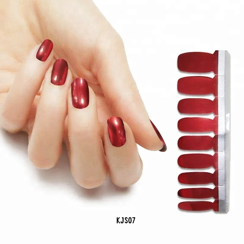 irregular broken glass mirror hologram nail art decoration foil transparent holographic nail stickers