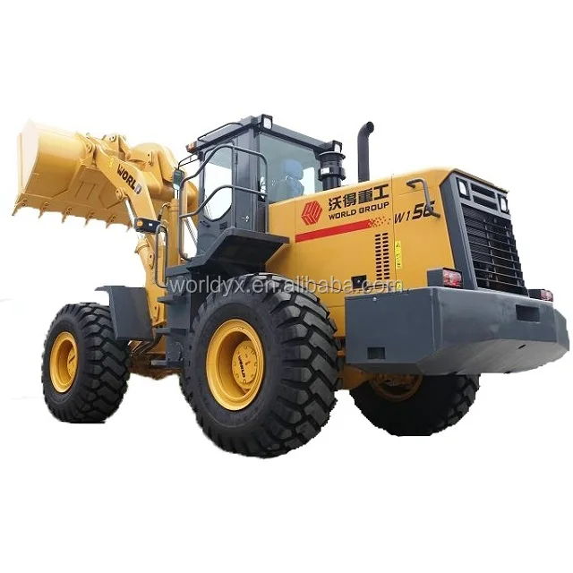 WORLD W156 front end wheel loader price list, 17000kg Operating weight