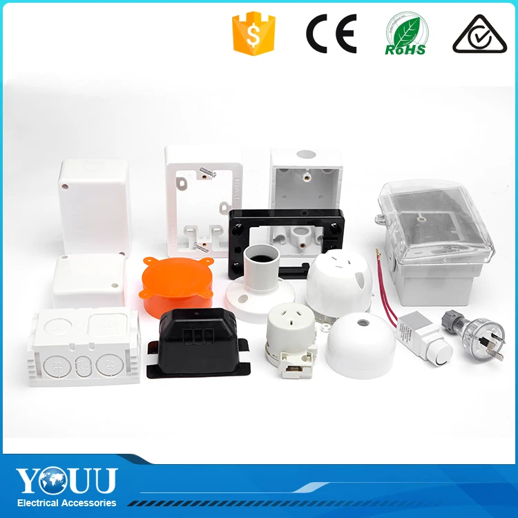 YOUU Latest Products In Market Australia Standard White Plastic Batten Lamp Holder Without Plugs Types