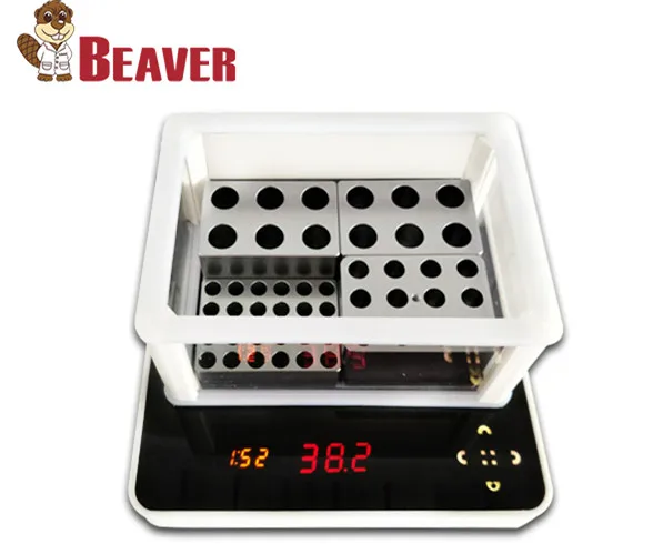 1.5mL/2.0mL 6 Well Aluminum or silica block for lab Dry Bath  use