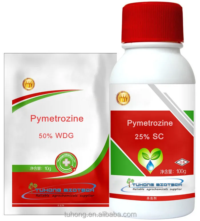
Agriculture pesticide pymetrozine 50% WDG 25% WP 25% SC 