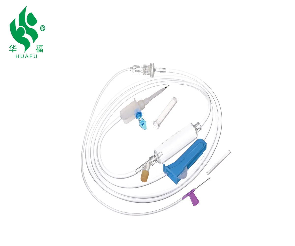 spike for infusion set  with burette 150ml made from infusion set machine