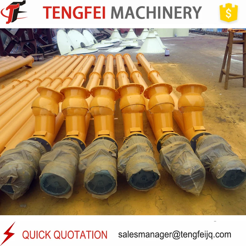 Factory Direct Sale Low Price Cement  Spiral Screw Conveyor