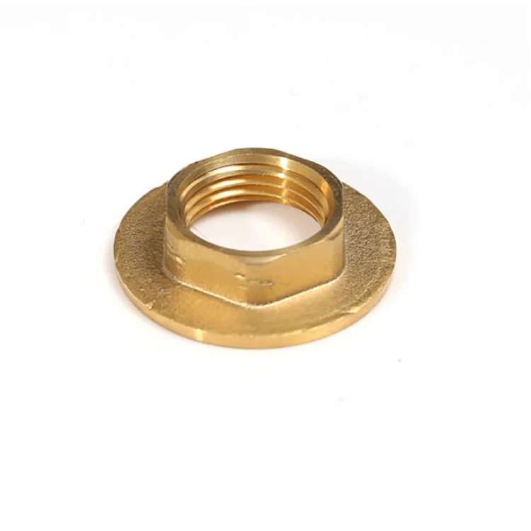 Dzr Brass Back Nut Male Thread Pipe Fitting