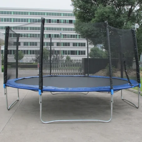 Portable 12FT round trampoline for children fitness