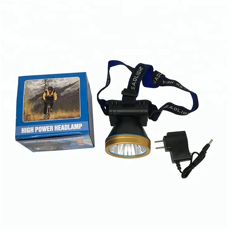
High quality led rechargeable head light for moving torch 