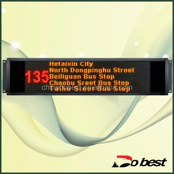 Bus LED Display Destination Board
