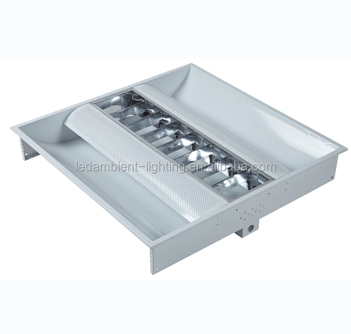 fluorescent office ceiling light fixture 2x16w office light tube hospital hall