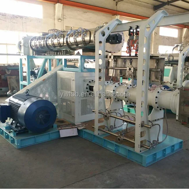 Top quality pet food making machine/pet fodder pellet extruder, pet feed pellet machine