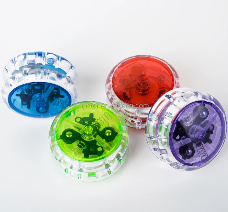 Promotional super clutch yoyo with led light easy for customised logo