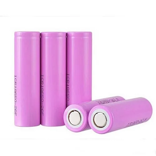 3.7V 18650 rechargeable battery for power supply