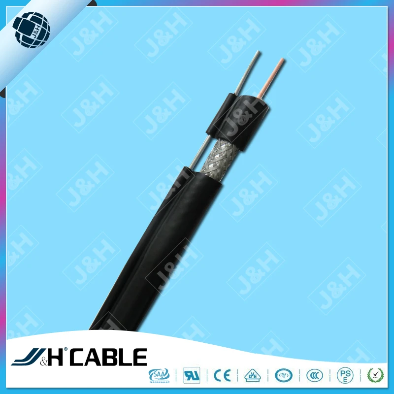 Горячие Продажи Самостоятельная Поддержка rg11 RG11 коаксиальный кабель messenger провод,