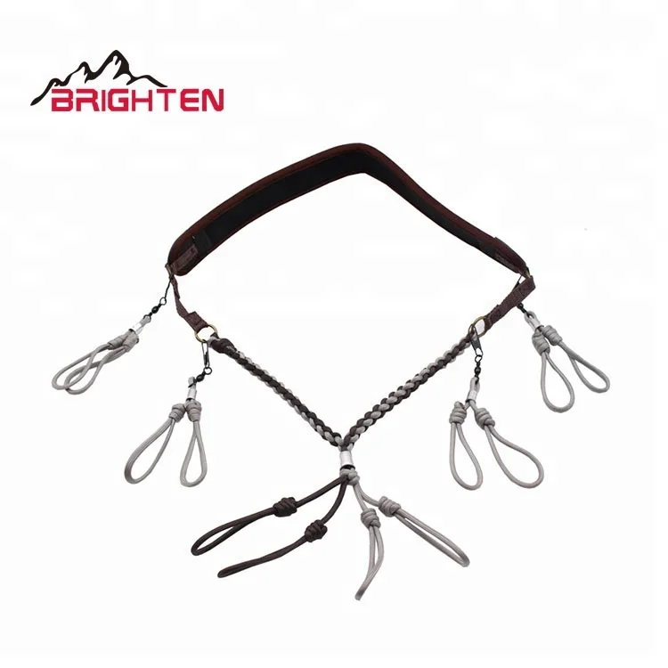 Neoprene outdoor paracord duck call lanyard for hunting