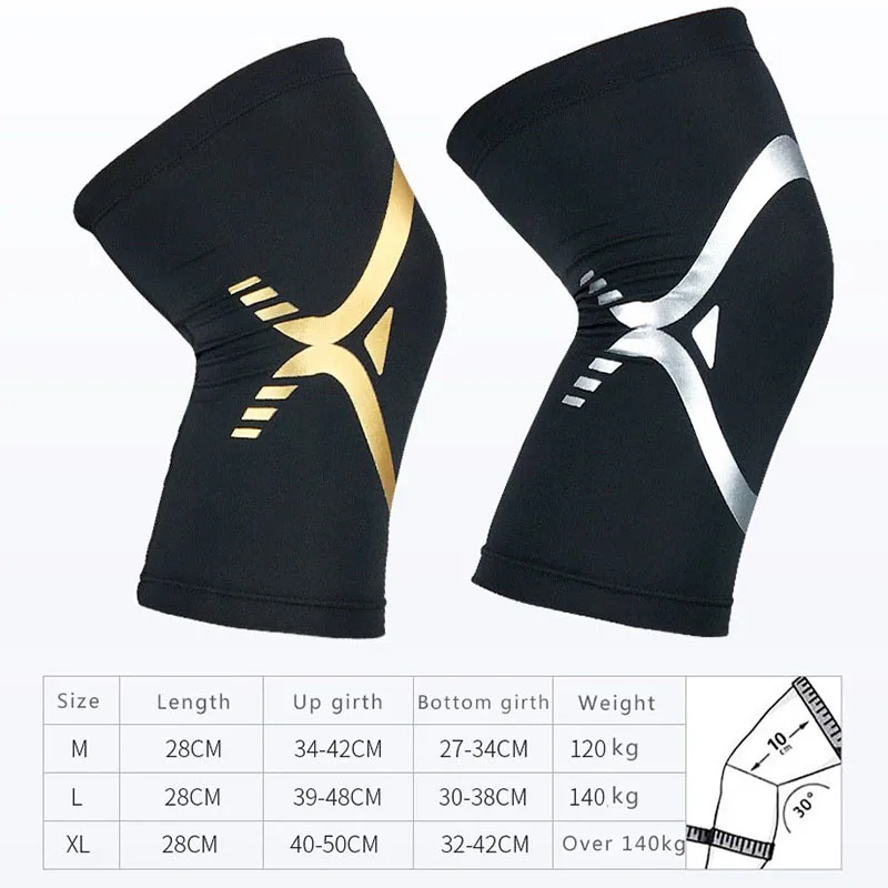 Amazon Hot Sale Knee Sleeves Sports Basketball Knee Support Breathable Knee Brace