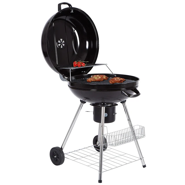 New Design Removable charcoal bbq grills Kettle Grill with Wheels