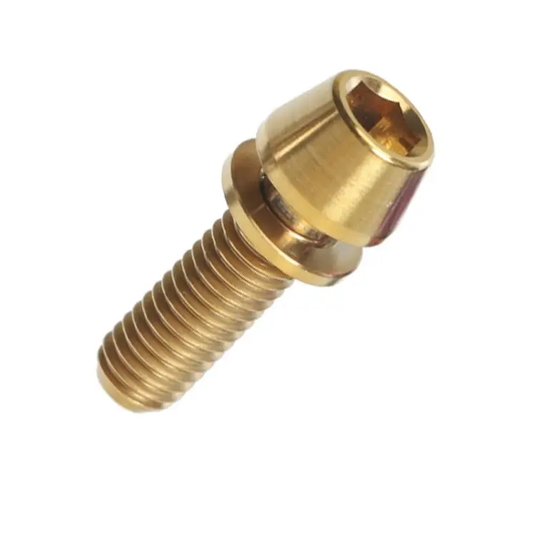 Quality bicycle m5 titanium screw bolt