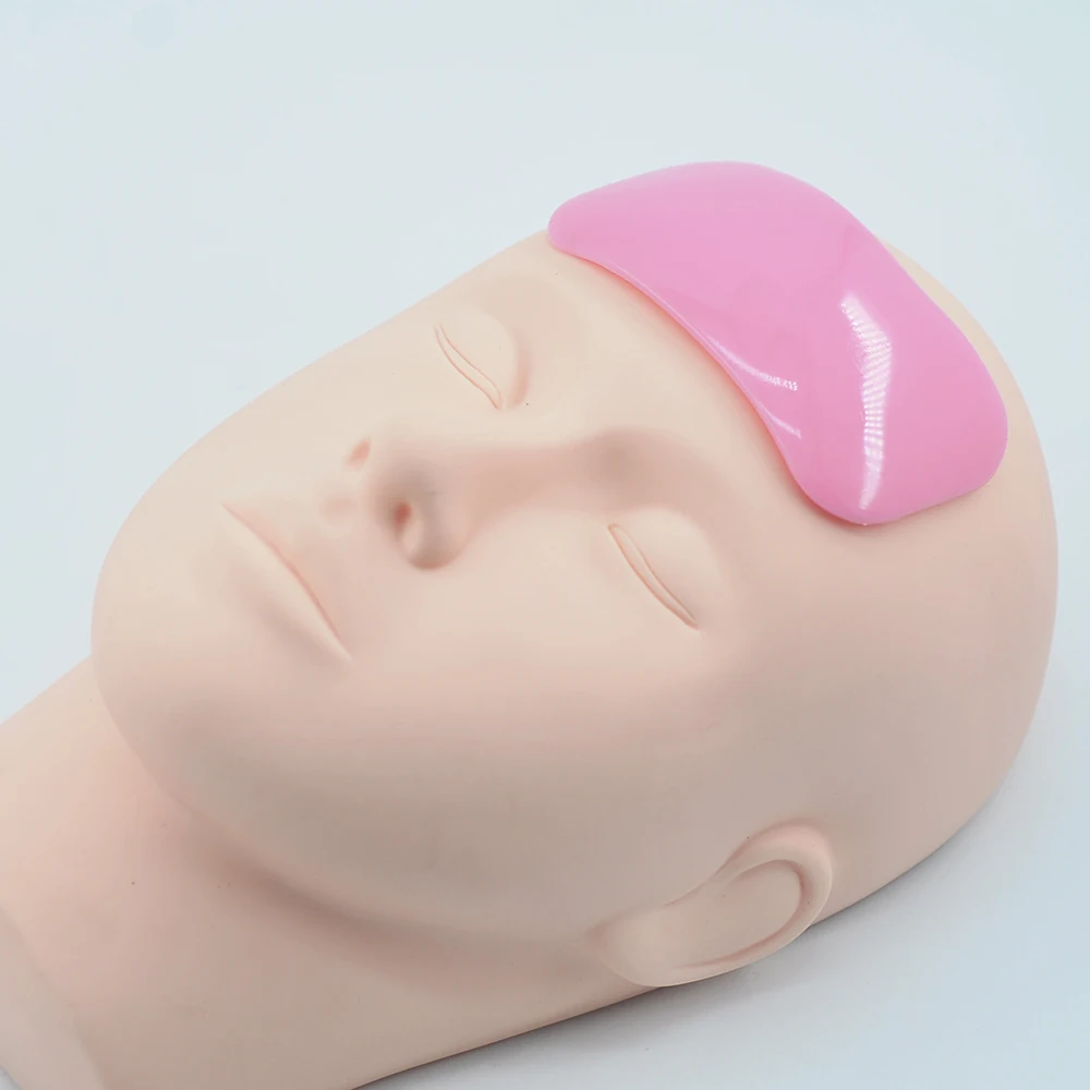 
Wholesale Training Mannequin Flat Head Practice Make Up Model Eyelash Extensions Closed Eyes lash Mannequin 