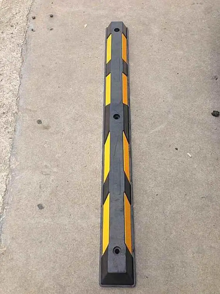 Recycled Rubber Parking Wheel Locator Wheel Stops Stopper