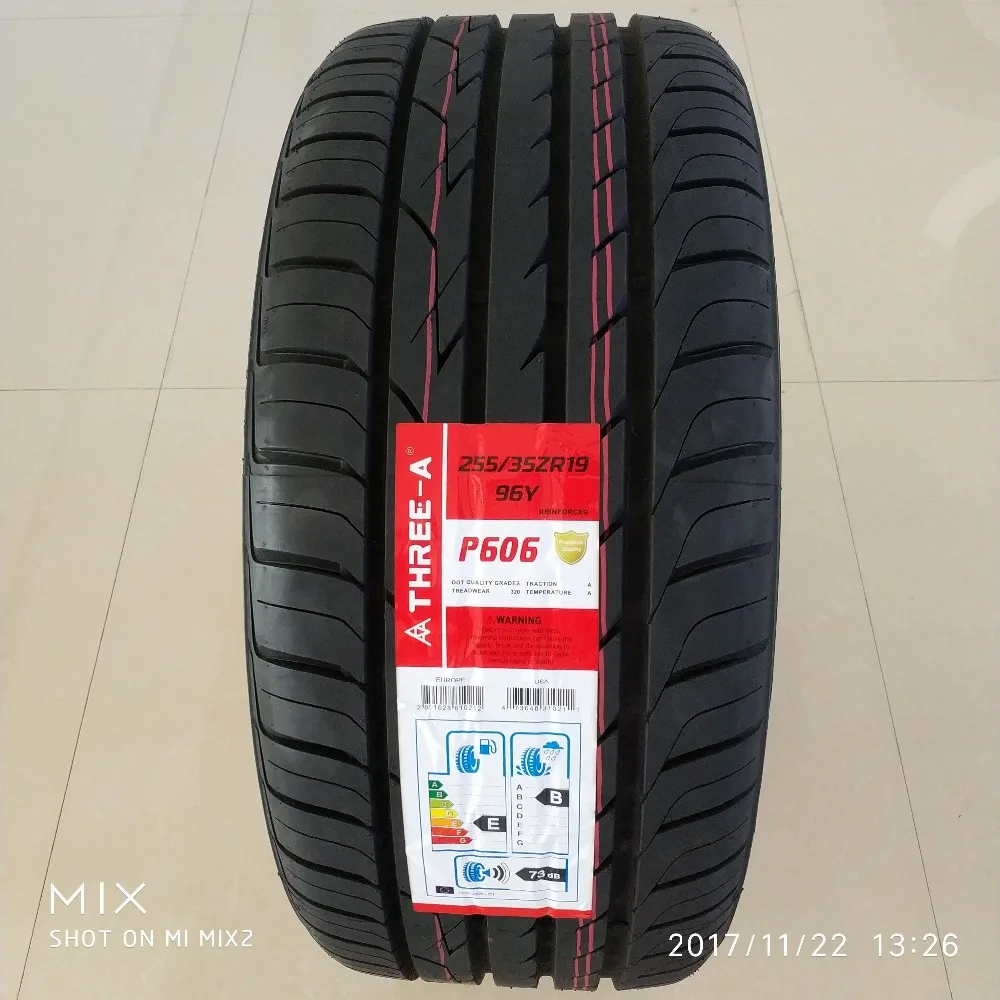 225/45ZR18 225/45 R18 Best China tyre Brand Three-a Yatone Aoteli UHP PCR tire Car Tyre New for sports car