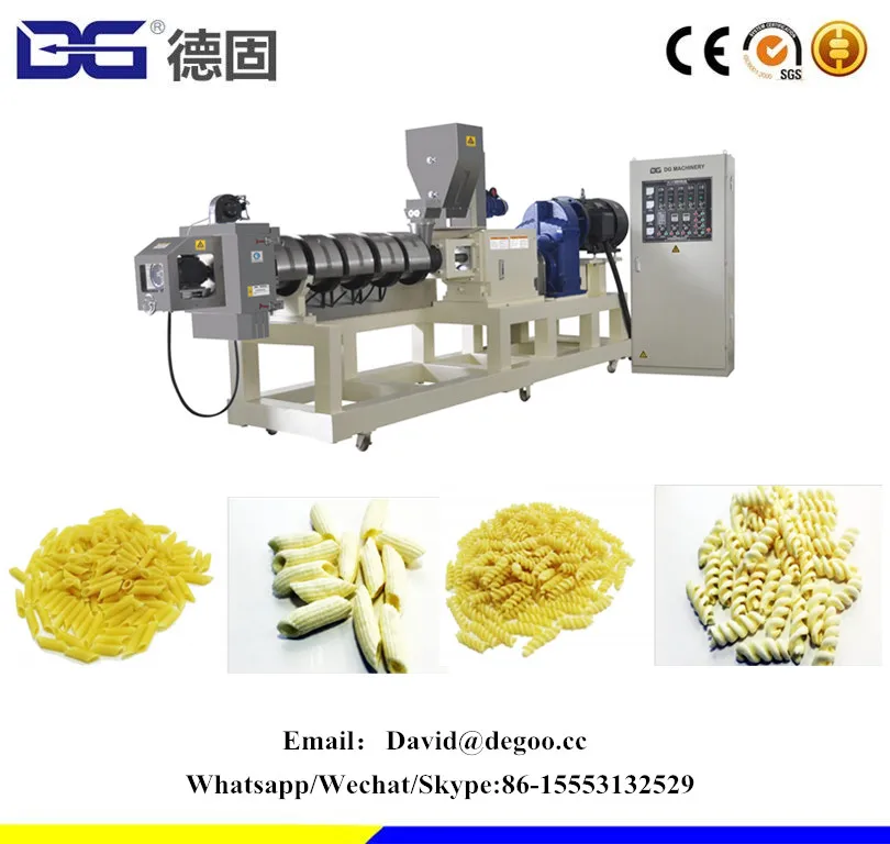 
Extruded Potato Starch Snacks Making Machine/Pellet Food Extruding /Single Twin Screw Extruder Pellet Puffed Snacks 
