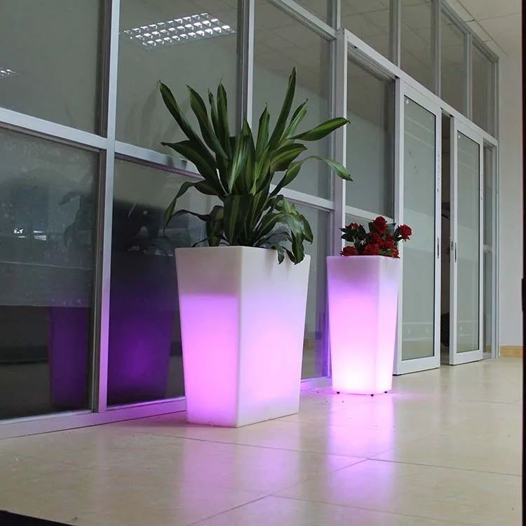 
Cheap Decorative floor LED Flower Vase for Events Party 