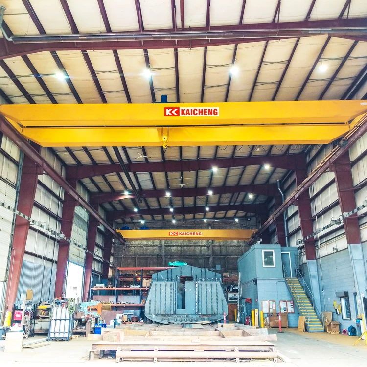 Strictly following the standards of FEM double girder QD model bridge eot crane 10ton price amazingly low