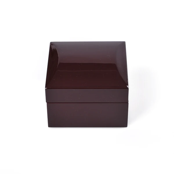 deep red brand high quality lacquer wooden single watch box