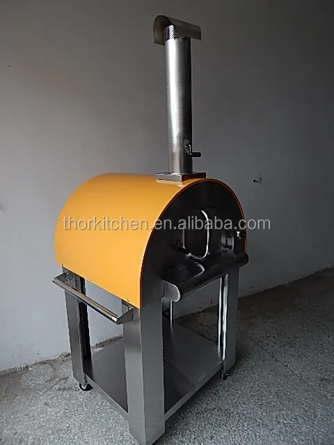 Full stainless steel outdoor OEM wood oven pizza